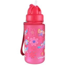 Littlelife Water Bottle, Butterflies, 400ml - Drikkeflaske Littlelife Water Bottle, Butterflies, 400ml - Drikkeflaske