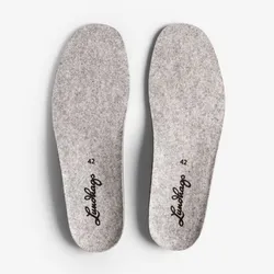 Lundhags Moen Wool Insole - Grey - Str. 48 - Indersål