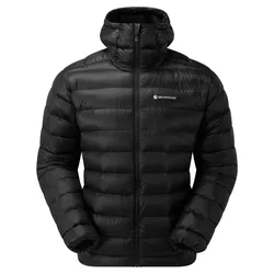 Montane Alpine 850 Lite Hoodie - BLACK - Str. XL - Jakke