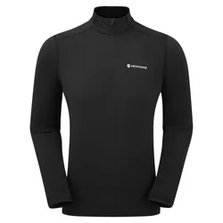 Montane Dart Xt Zip Neck - BLACK - Str. L - Jakke