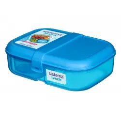 Sistema 1.1l Ribbon Lunch Bts 2024 - Blå - Madkasse Sistema 1.1l Ribbon Lunch Bts 2024 - Blå - Madkasse