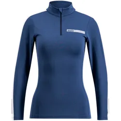 Swix Roadline Nts Half Zip Baselayer Top W - Lake blue/Bright white - Str. L - Undertrøje Swix Roadline Nts Half Zip Baselayer Top W - Lake blue/Bright white - Str. L - Undertrøje
