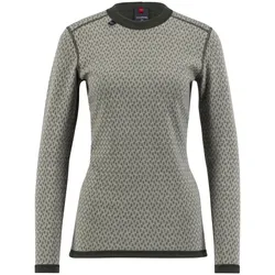 Ulvang Comfort 200 Round Neck Ws - Agate Grey/Urban Chic - Str. S - Undertrøje