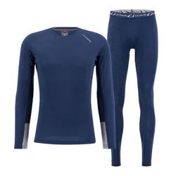 Ulvang Utla Set Ms - New Navy/Grey Melange - Str. S - Undertrøje Ulvang Utla Set Ms - New Navy/Grey Melange - Str. S - Undertrøje