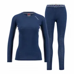 Ulvang Utla Set Ws - New Navy/Grey Melange - Str. M - Undertrøje Ulvang Utla Set Ws - New Navy/Grey Melange - Str. M - Undertrøje