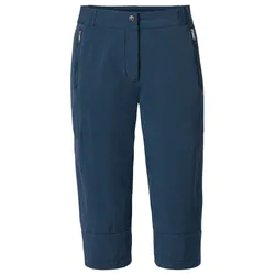 Vaude Women's Farley Stretch Capri Iii - Dark Sea - Str. 40 - Bukser