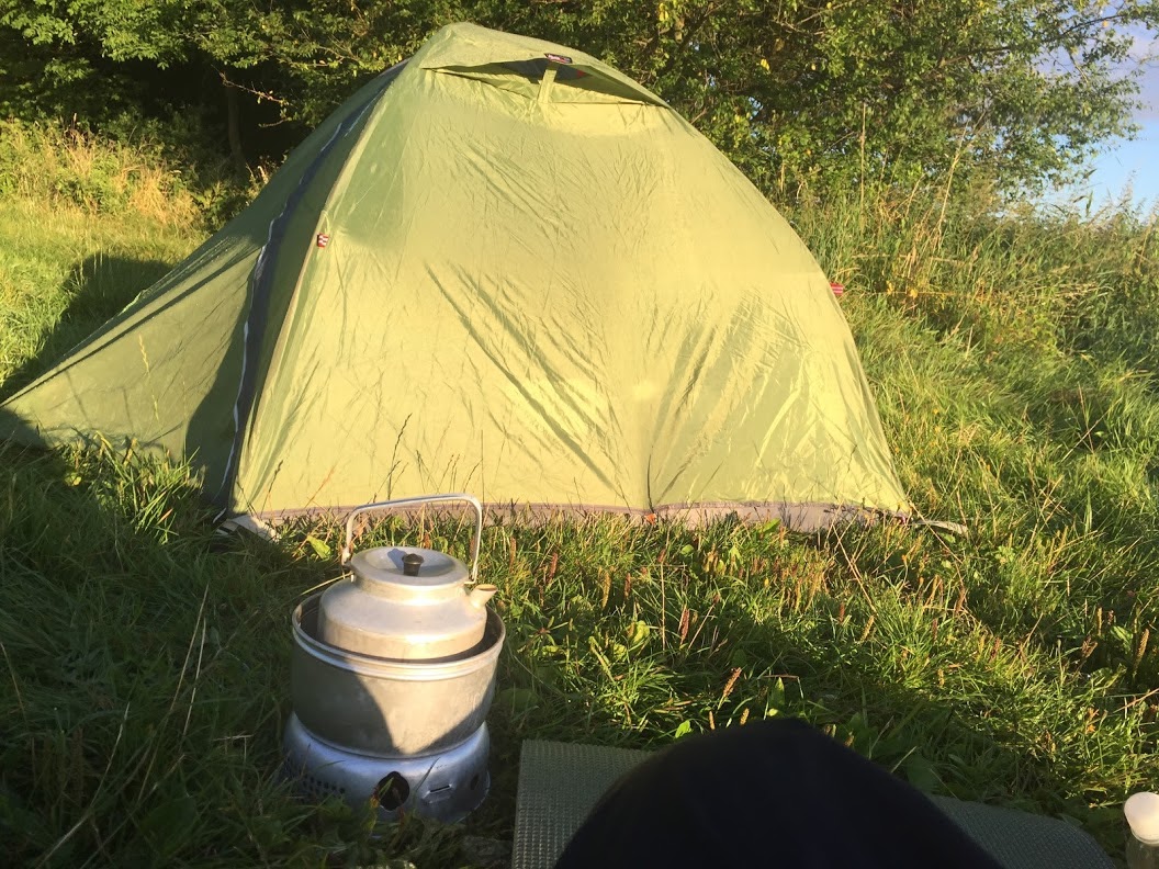 Morgenkaffe i solen